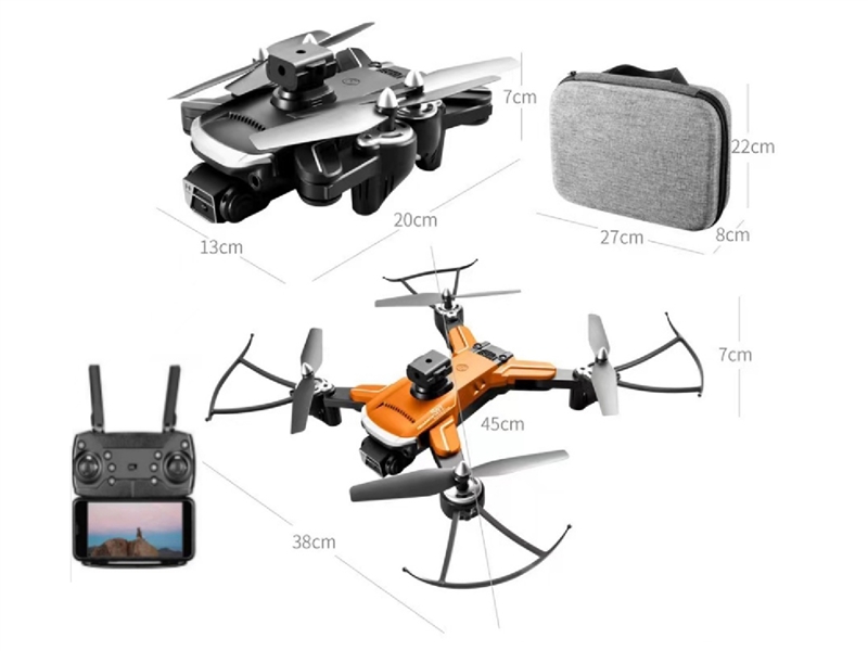 QUAD-COPTER W/HD CAMERA (INDUCTION OBSTACLE AVOIDANCE) - HP1231385