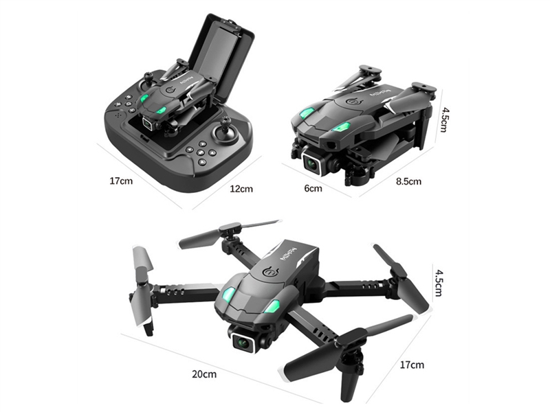 QUAD-COPTER W/HEIGHT SETTING &HD DUAL CAMERA (INDUCTION OBSTACLE AVOIDANCE) - HP1231391