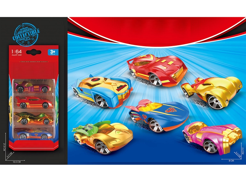 FREE WAY DIE-CAST CAR,6ASST - HP1231755