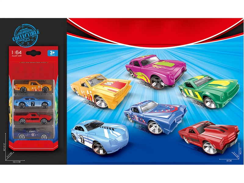FREE WAY DIE-CAST CAR,6ASST - HP1231758