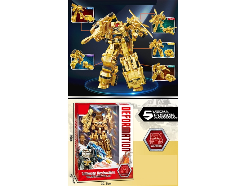 5 IN 1 TRANSFORMER ROBOT SET - HP1231881