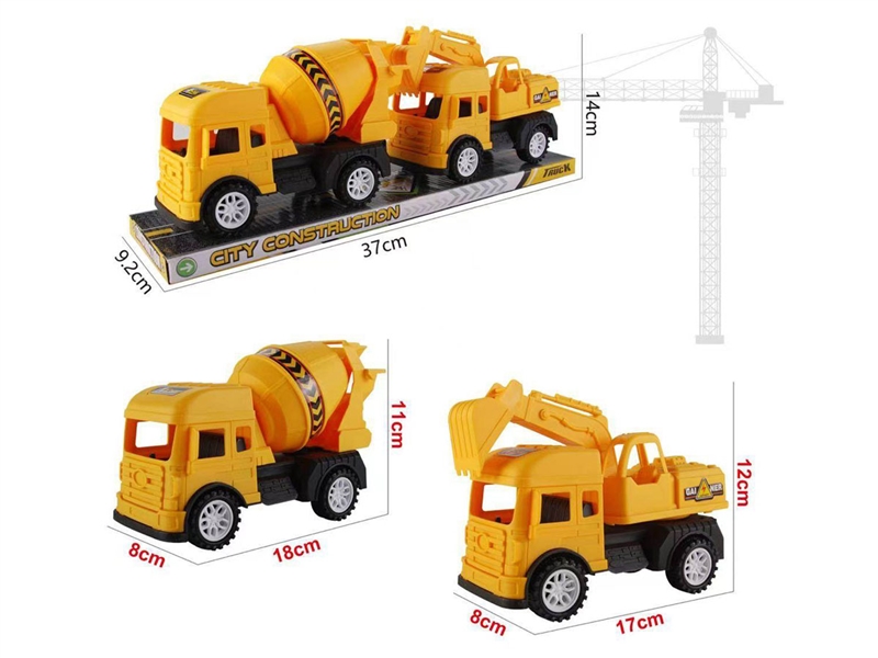 FREE WAY CONSTRUCTION TRUCK SET - HP1231948