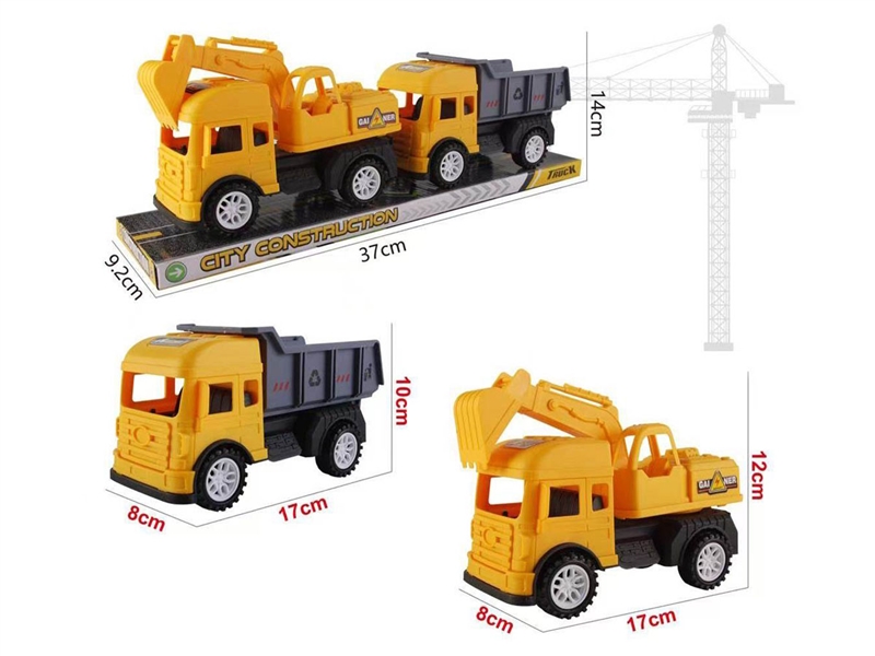FREE WAY CONSTRUCTION TRUCK SET - HP1231952