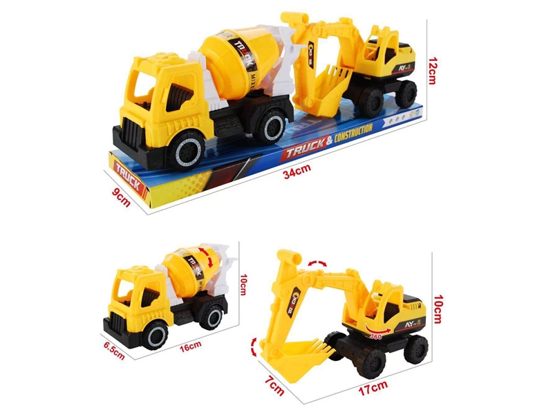 FREE WAY CONSTRUCTION TRUCK SET - HP1231956