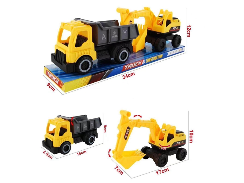 FREE WAY CONSTRUCTION TRUCK SET - HP1231957