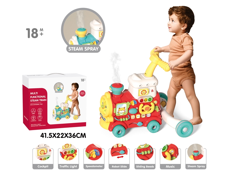 BABY WALKER W/MUSIC & LIGHT & SPRAY - HP1231997