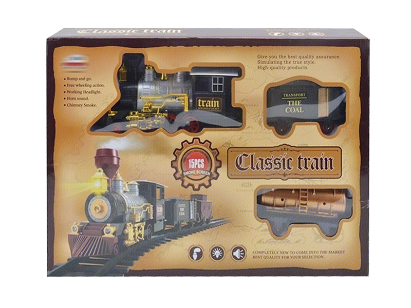 B/O STEAM TRAIN W/LIGHT & SOUND - HP1232069