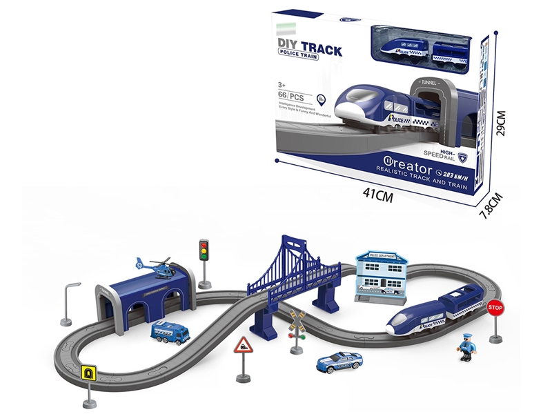B/O TRACK TRAIN 66PCS - HP1232764
