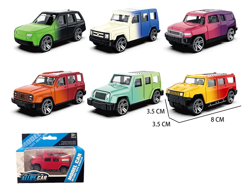 1:60 PULL BACK CAR,6ASST - HP1233257