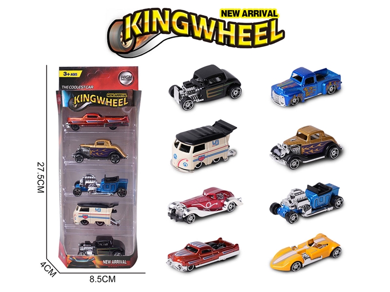 1:64 FREE WAY DIE-CAST CAR,6ASST - HP1233387