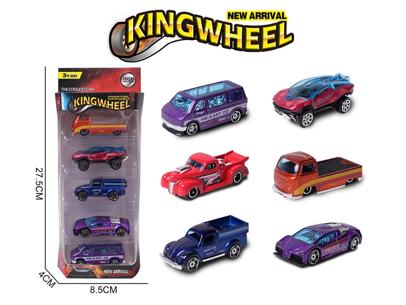 1:64 FREE WAY DIE-CAST CAR,6ASST - HP1233389