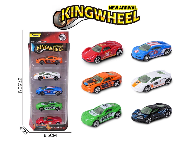 1:64 FREE WAY DIE-CAST CAR,6ASST - HP1233391