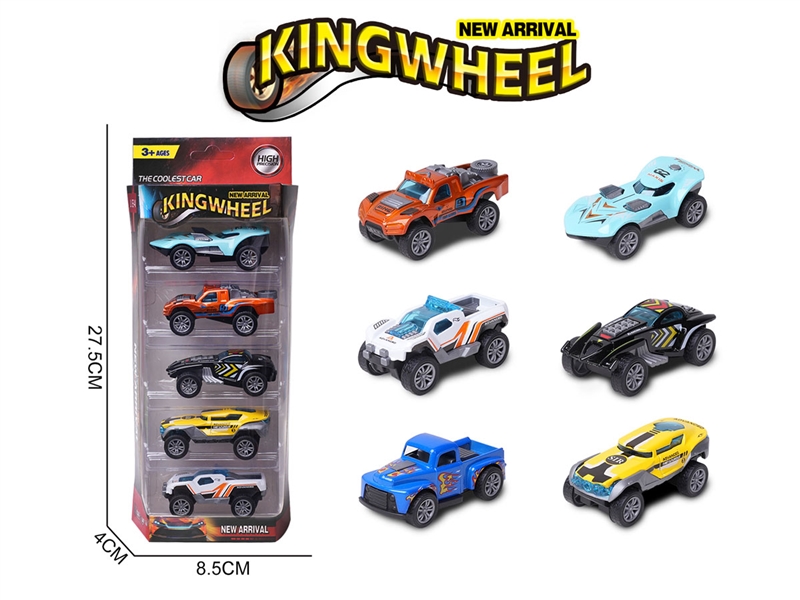 1:64 FREE WAY DIE-CAST CAR,6ASST - HP1233402