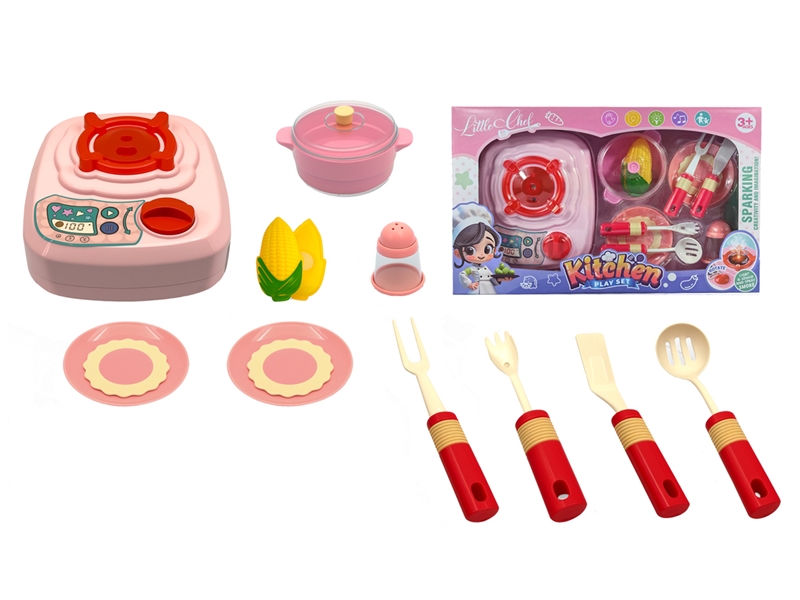 KITCHEN SET W/LIGHT & SOUND - HP1233459