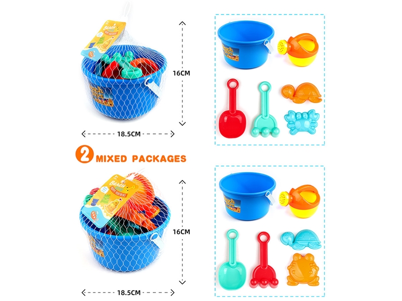 BEACH TOYS 6PCS,2ASST - HP1233818