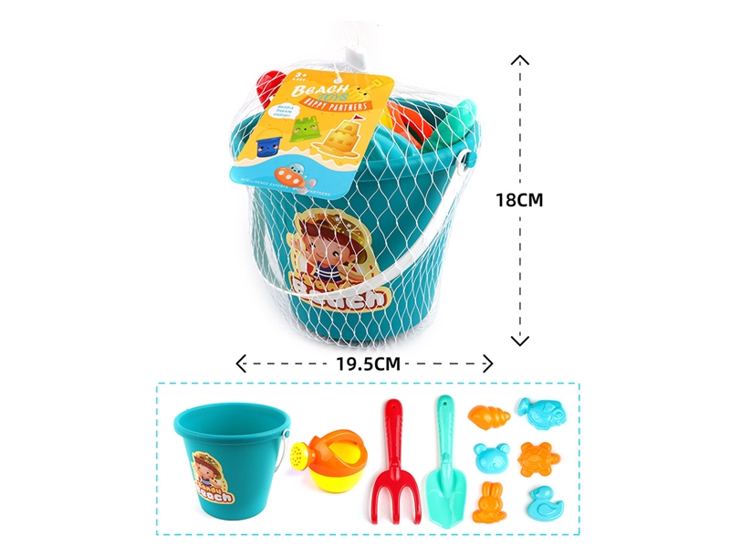 BEACH TOYS 10PCS - HP1233825