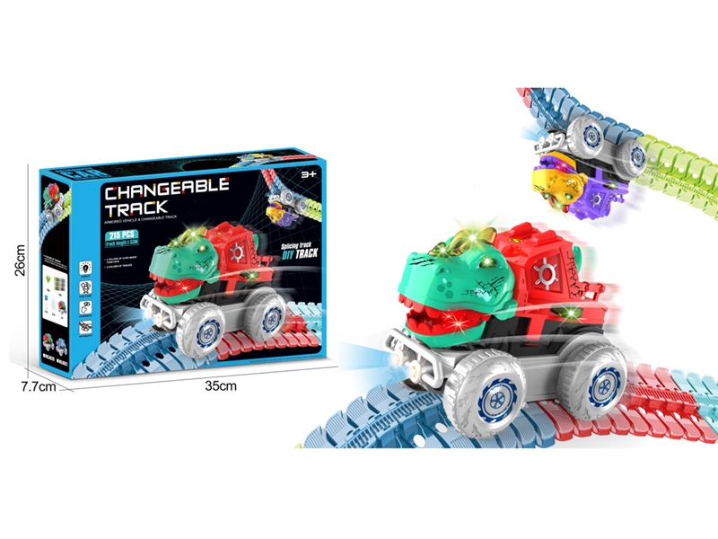 B/O ANTIGRAVITY TRACK CAR W/LIGHT 215PCS - HP1233848