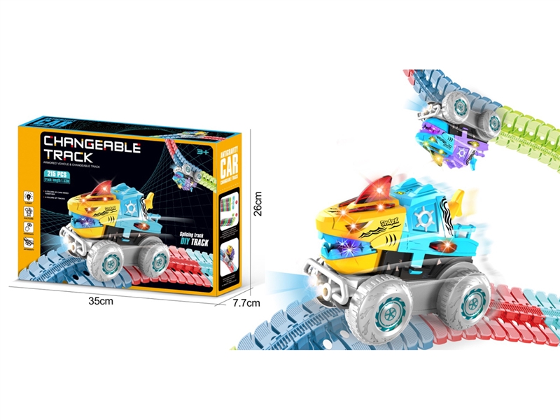 B/O ANTIGRAVITY TRACK CAR W/LIGHT 215PCS - HP1233849