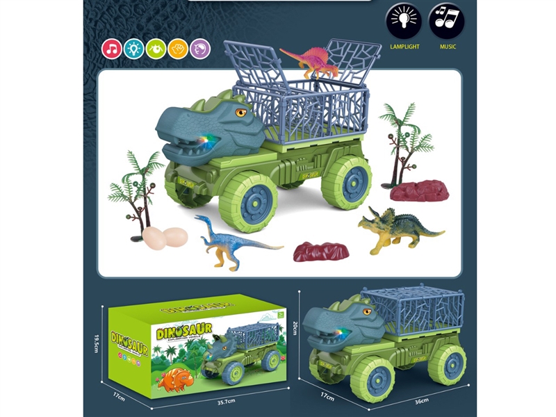 DINOSAUR TRUCK W/LIGHT & SOUND - HP1233866