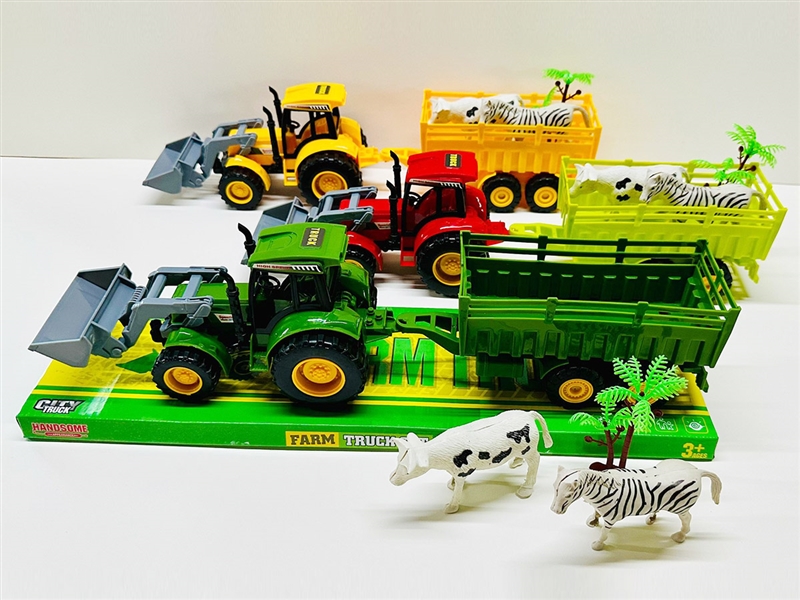 FRICTION FARM TRUCK,3COLOURS - HP1234118