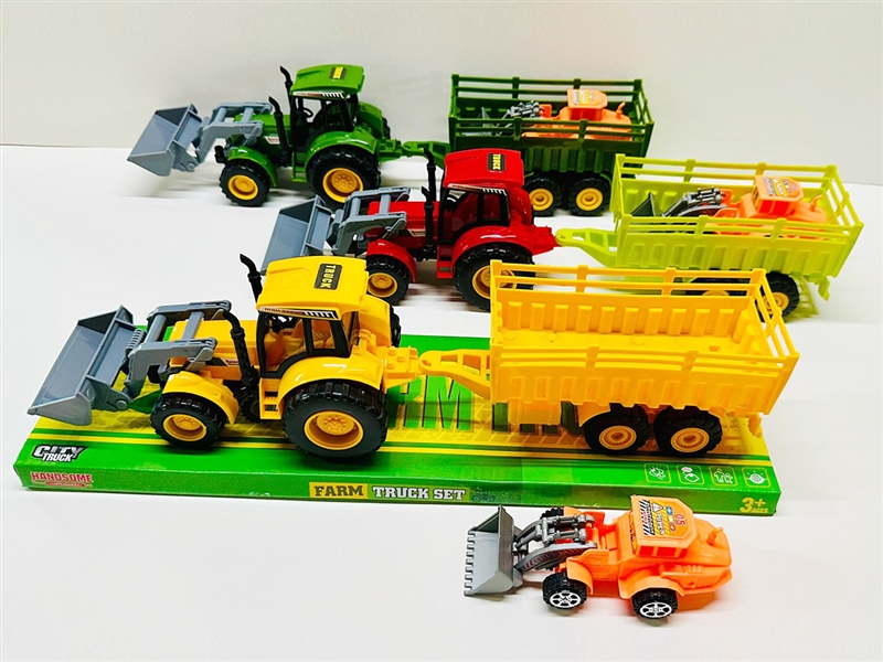 FRICTION FARM TRUCK,3COLOURS - HP1234124