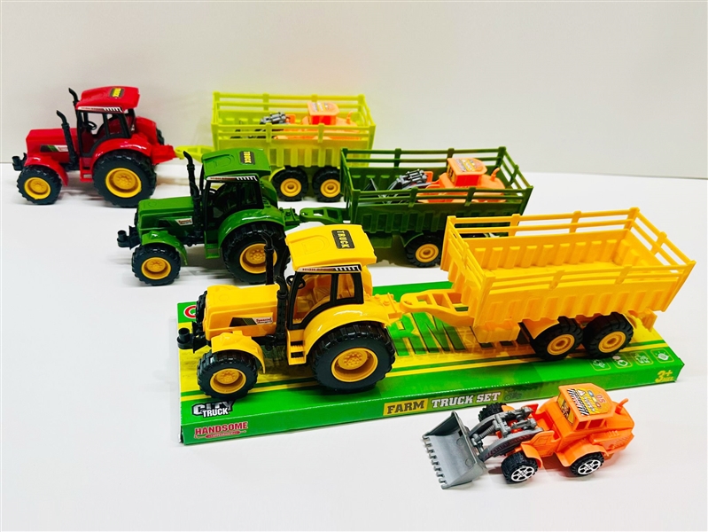 FRICTION FARM TRUCK,3COLOURS - HP1234125