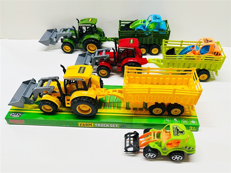FRICTION FARM TRUCK,3COLOURS - HP1234126