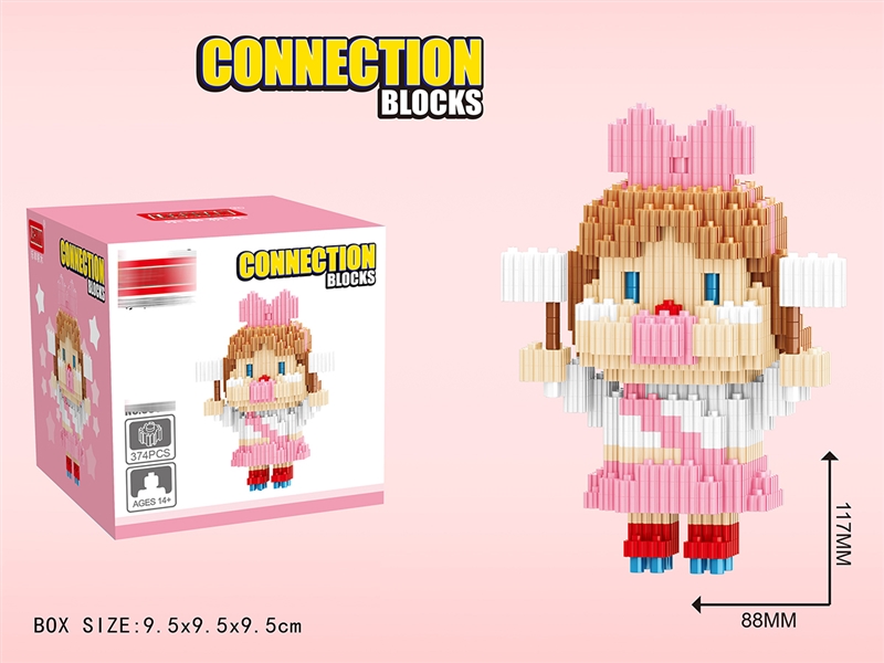 BUILDING BLOCK 374pcs - HP1234266