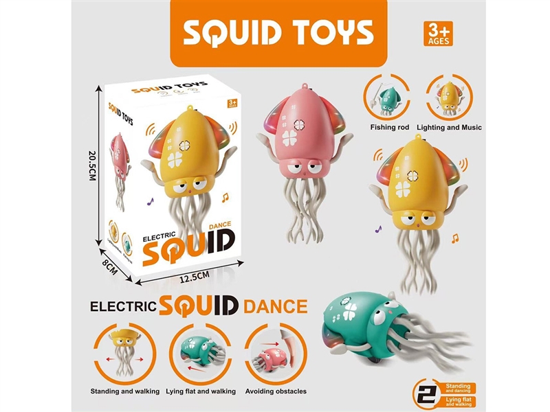 B/O SQUID TOYS W/LIGHT & MUSIC - HP1234500