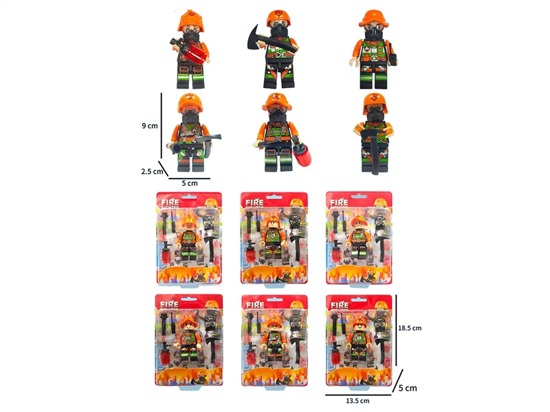 BUILDING BLOCKS ROBOTS，6ASST - HP1234908