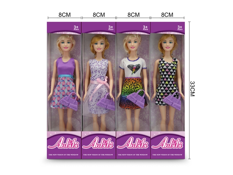 11.5” SOLID BODY DOLL 4  ASST. - HP1235621