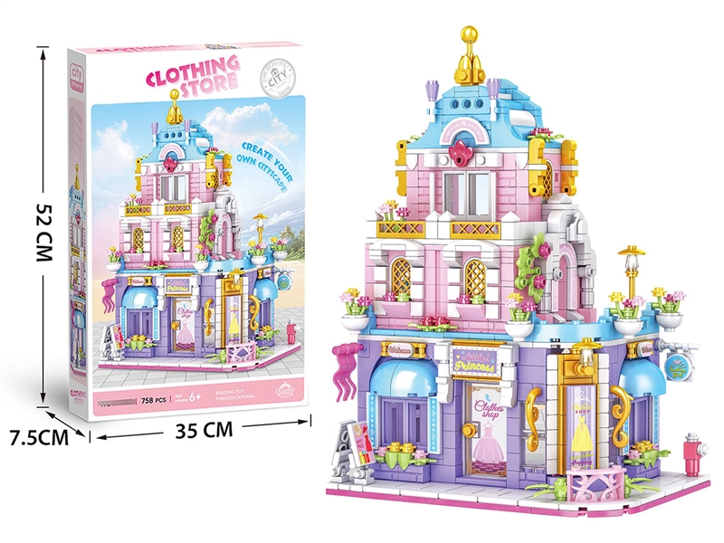 BUILDING BLOCK 758PCS - HP1235724