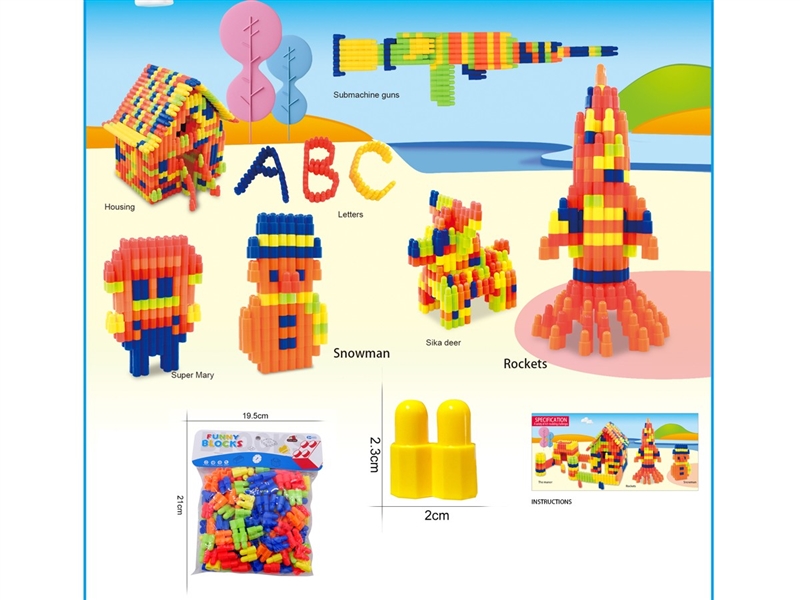 BUILDING BLOCKS 112PCS+ - HP1235767