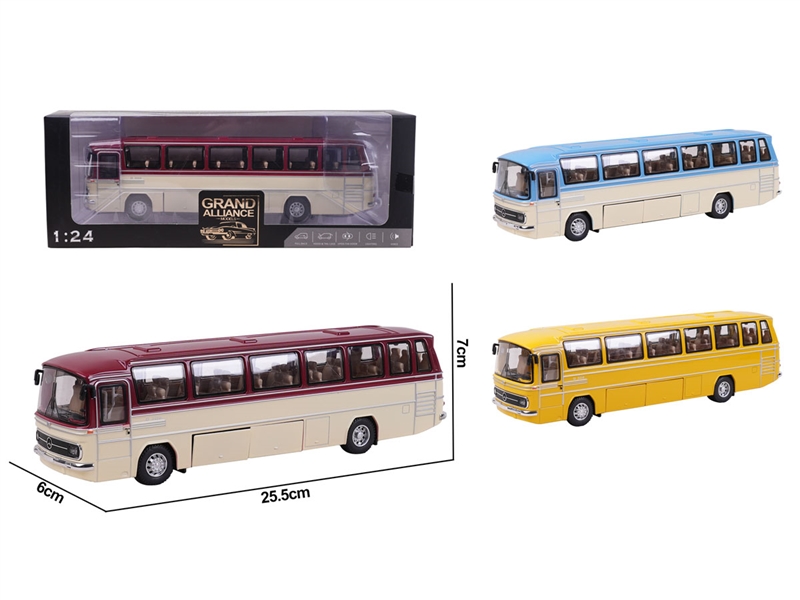 1:24 PULL BACK BUS W/SOUND & LIGHT - HP1236158
