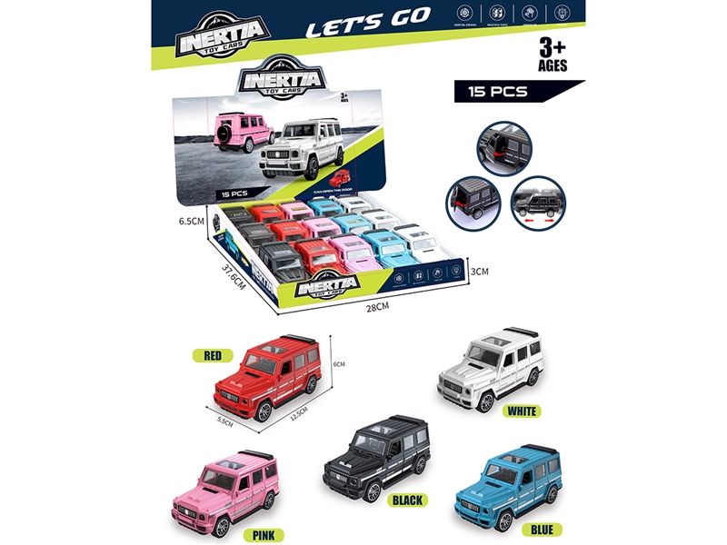 FRICTION CAR,15PCS/DISPLAY BOX - HP1236586