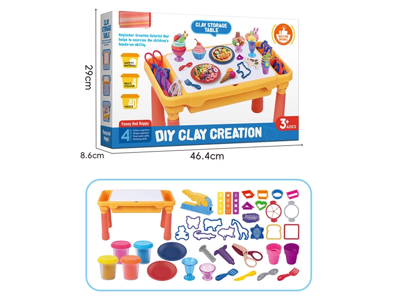 PLAY DOUGH SET W/TABLE - HP1236984