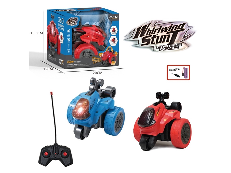 R/C STUNT CAR W/LIGHT（INCLUDED BATTERY） - HP1237265
