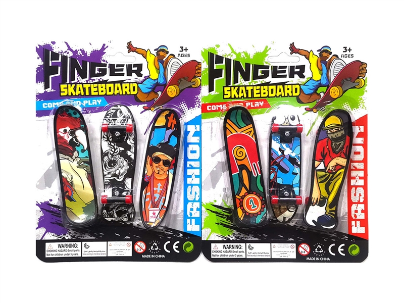 FINGER SKATE BOARD 3PCS - HP1237559