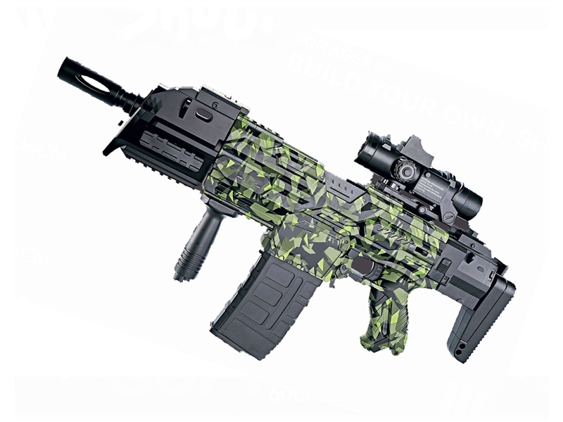 B/O SOFT SHOOTING GUN W/LIGHT & SOUND - HP1237980