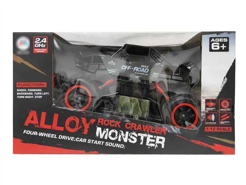 2.4G R/C DIE-CAST CLIMBING CAR（INCLUDED BATTERY） - HP1238405