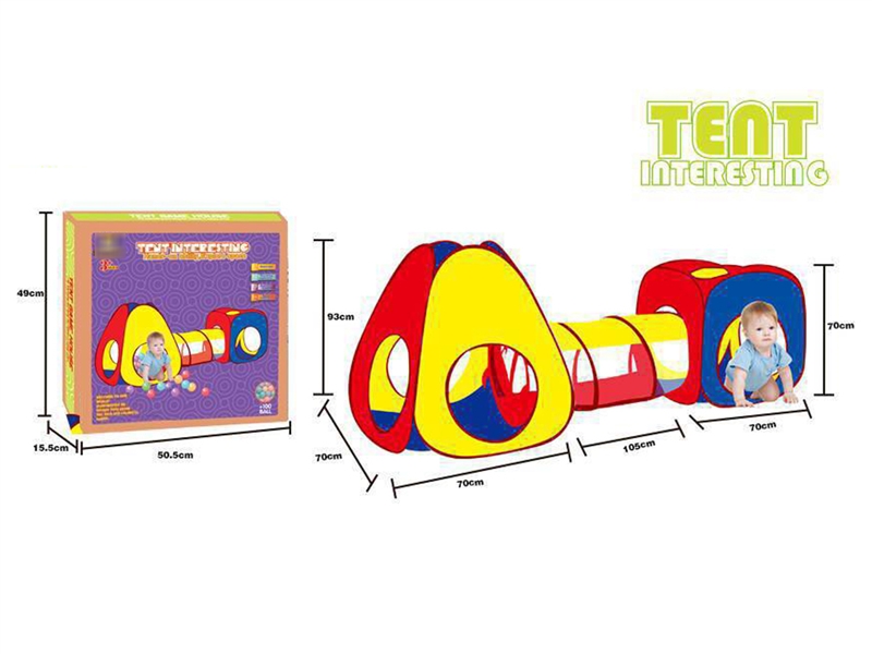 TENT W/BALL 100PCS - HP1238626
