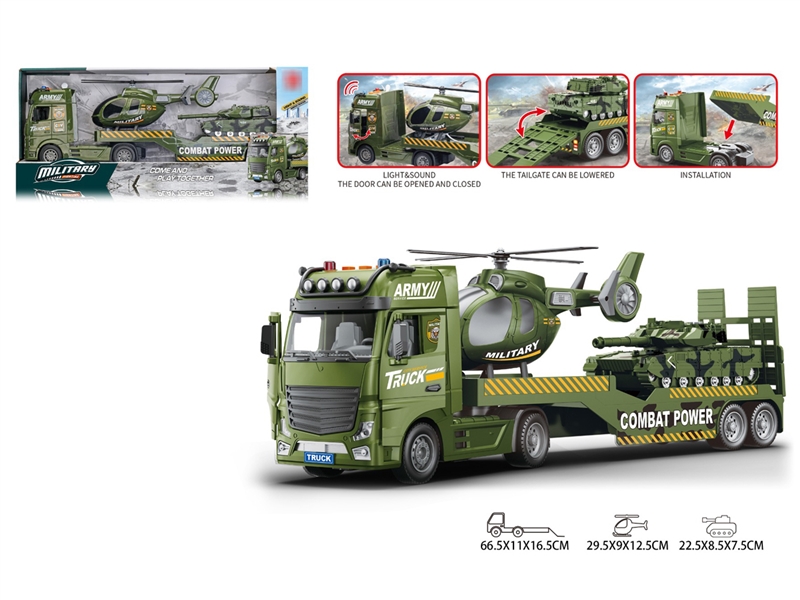 FRICTION TRUCK W/LIGHT & MUSIC - HP1238657