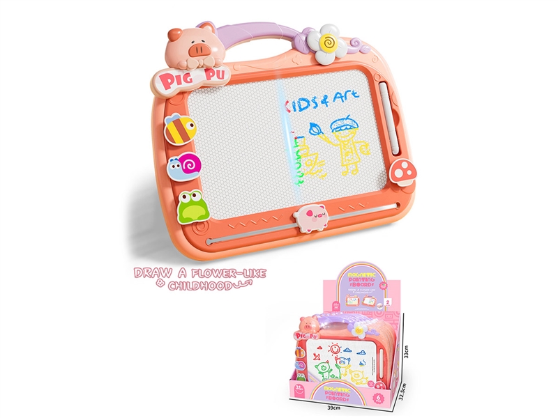 MAGNETIC DRAWING BOARD,6PCS/DISPLAY BOX - HP1238731