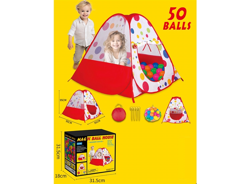 TENT W/BALL 50PCS - HP1238904