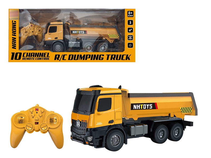 2.4G 10-CHANNE R/C CONSTRUCTION TRUCK W/LIGHT & MUSIC - HP1239203