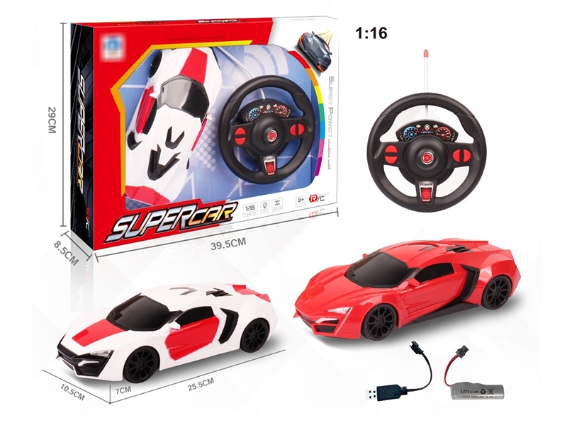 4-CHANNE R/C CAR W/LIGHT（INCLUDED BATTERY） - HP1239392
