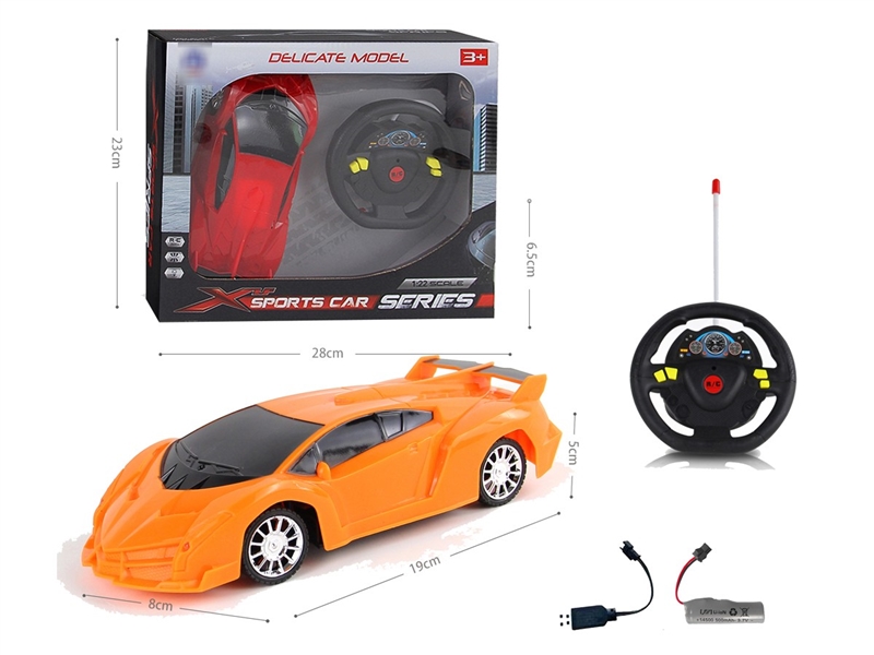 4-CHANNE R/C CAR W/LIGHT（INCLUDED BATTERY） - HP1239405