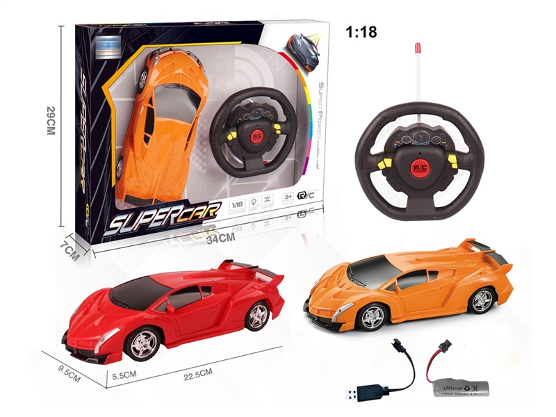 4-CHANNE R/C CAR W/LIGHT（INCLUDED BATTERY） - HP1239422
