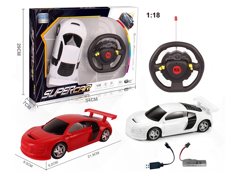 4-CHANNE R/C CAR W/LIGHT（INCLUDED BATTERY） - HP1239424