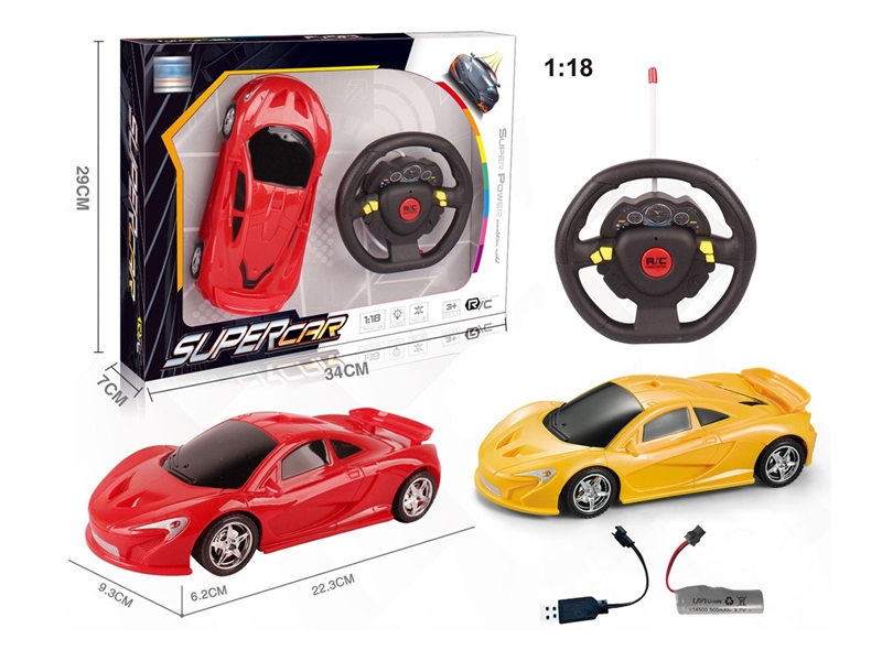 4-CHANNE R/C CAR W/LIGHT（INCLUDED BATTERY） - HP1239426